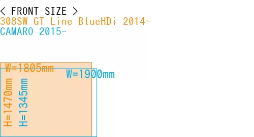 #308SW GT Line BlueHDi 2014- + CAMARO 2015-